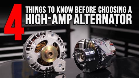 can i put a higher amp alternator on my car