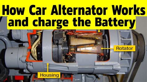 does a car alternator charge the battery